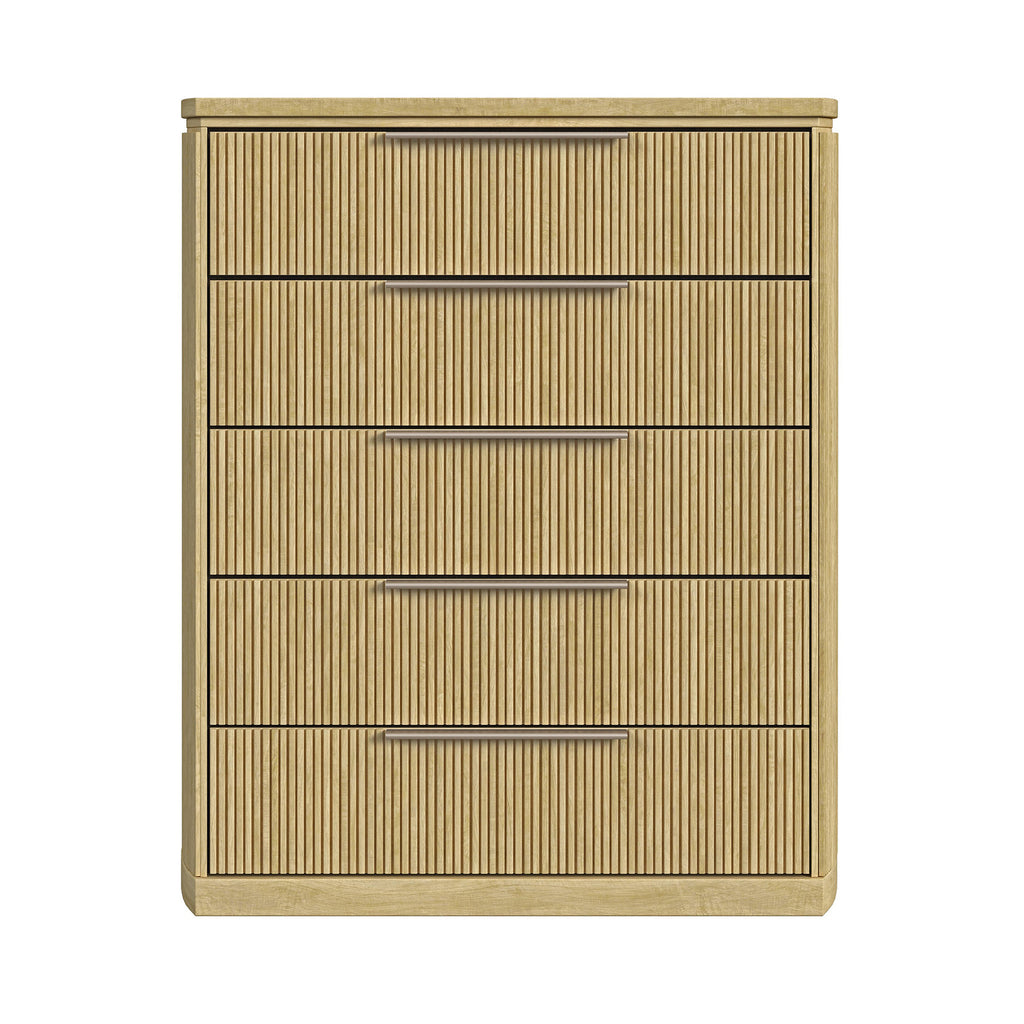 Sylvie 5-Drawer Chest In Natural