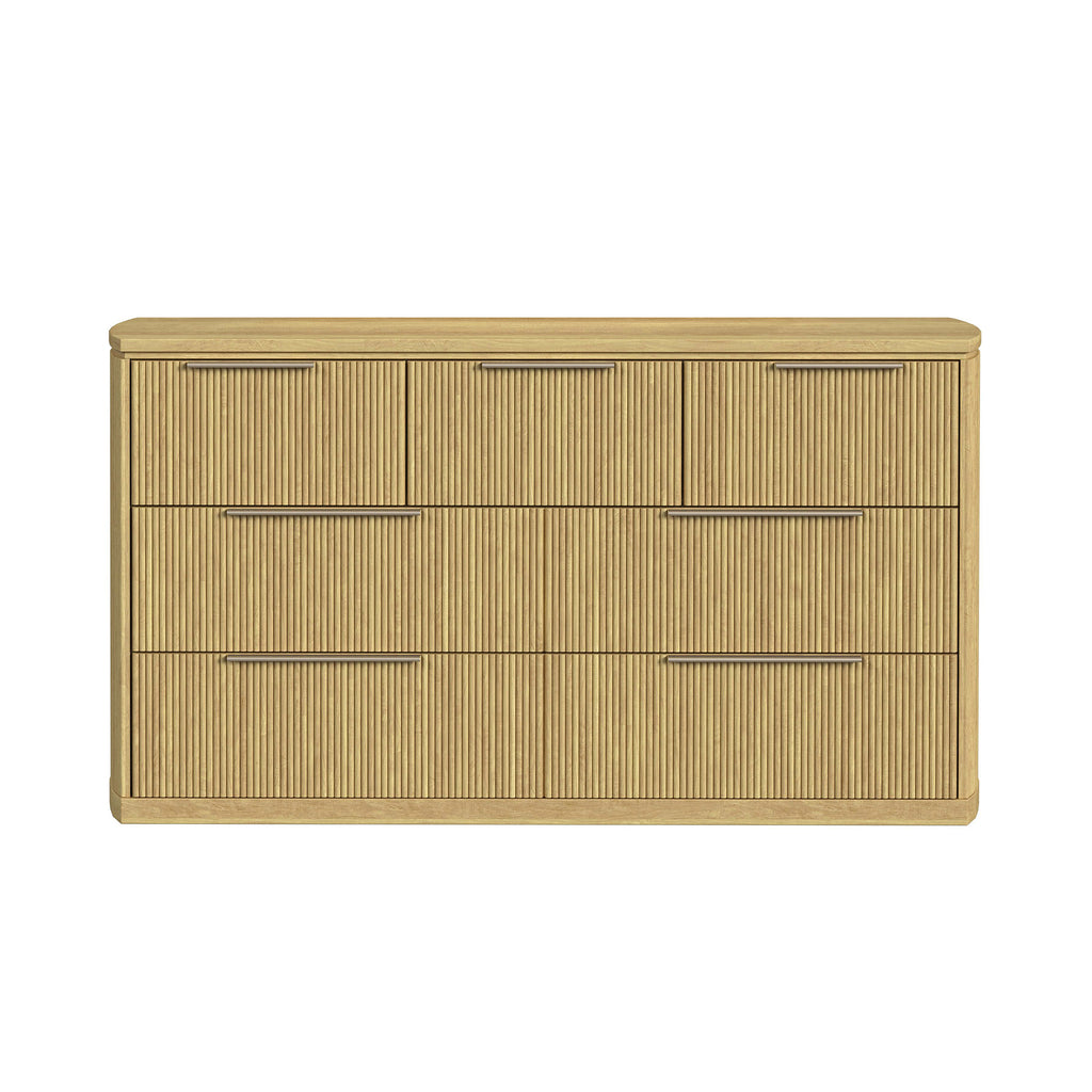 Sylvie 7-Drawer Dresser In Natural