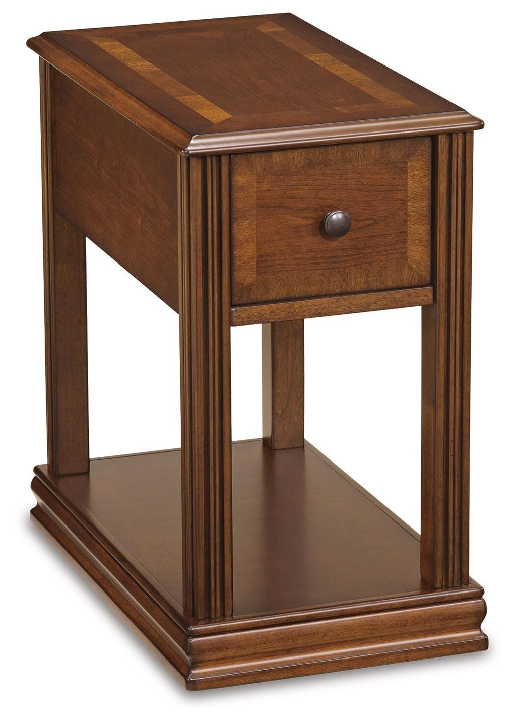 Breegin Chairside End Table in Brown, alternate view 2