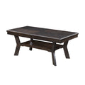 Gia 3 Piece Occasional Set- 1 Coffee & 2 End Tables-Brown