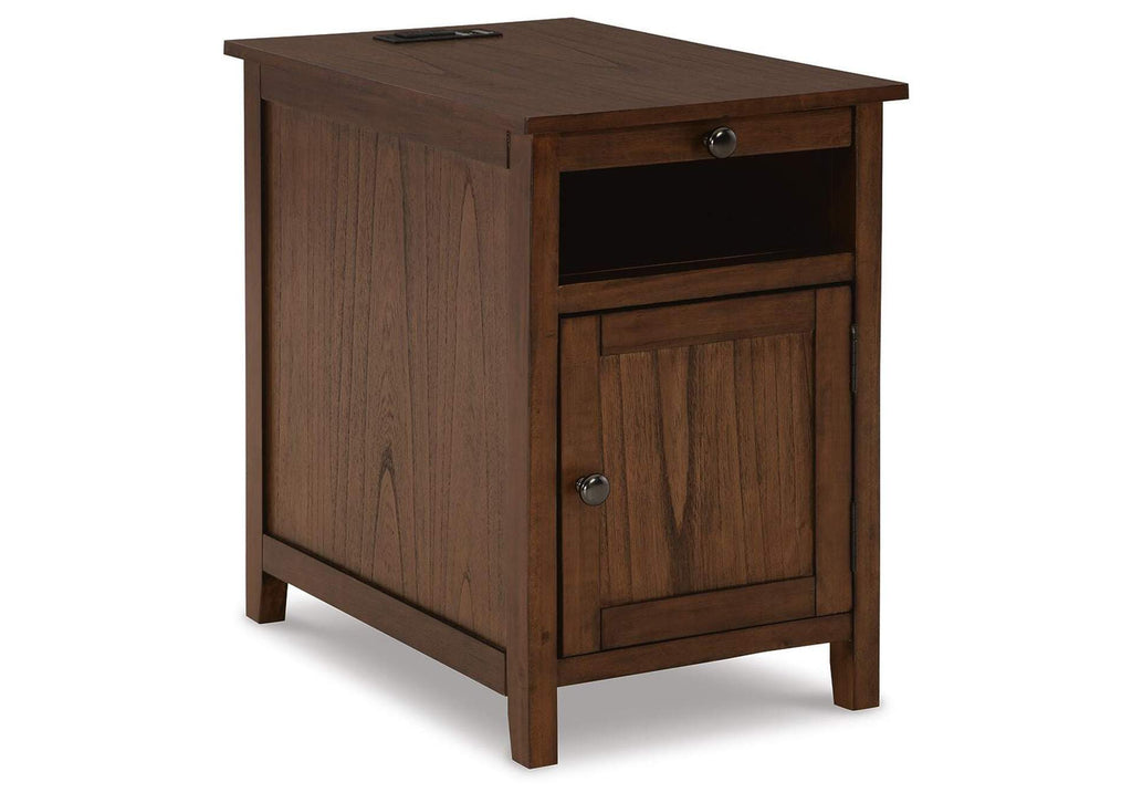 Treytown Chairside End Table angled view