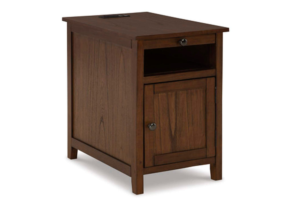 Treytown Chairside End Table angled view