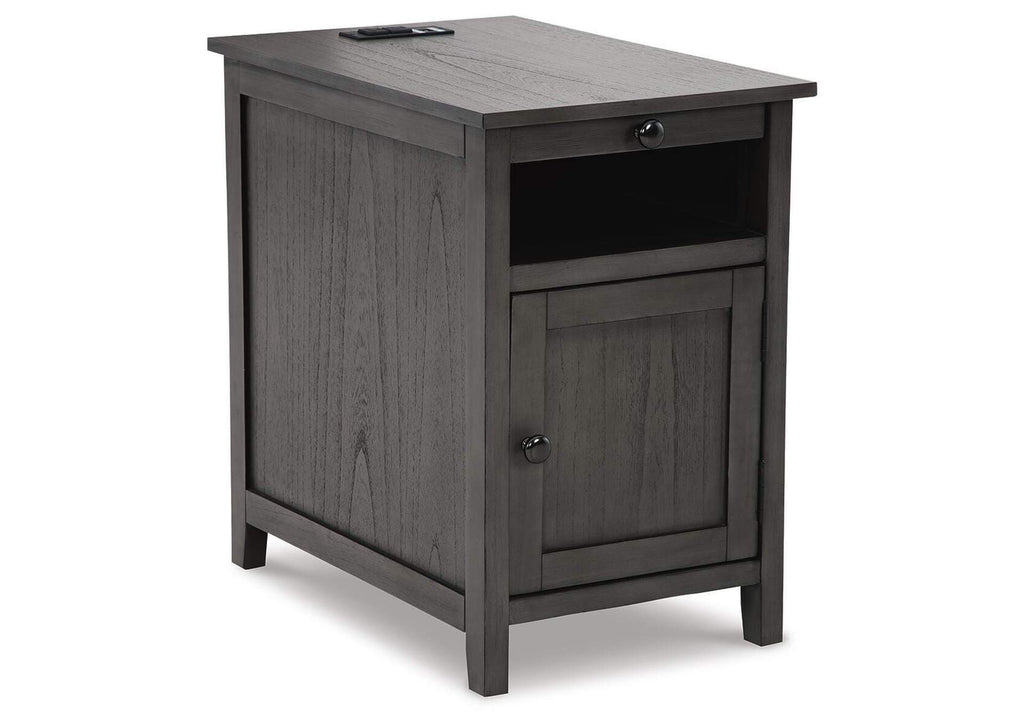 Treytown Chairside End Table angled view
