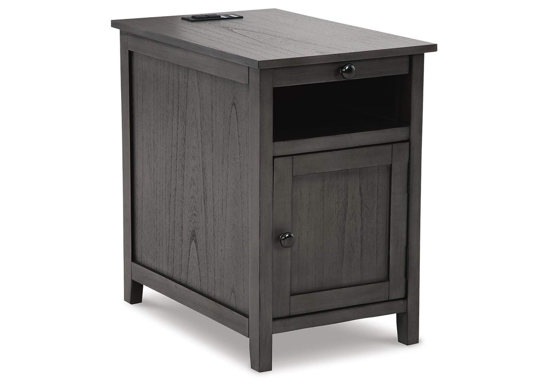 Treytown Chairside End Table angled view