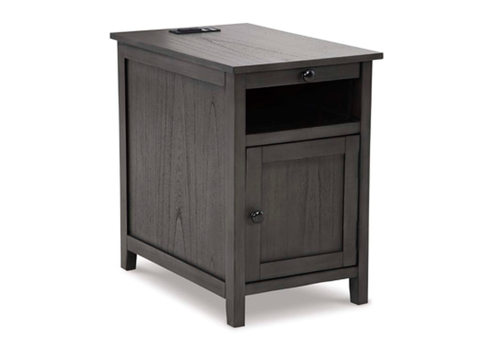 Treytown Chairside End Table angled view