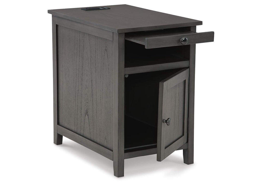 Treytown Chairside End Table angled view