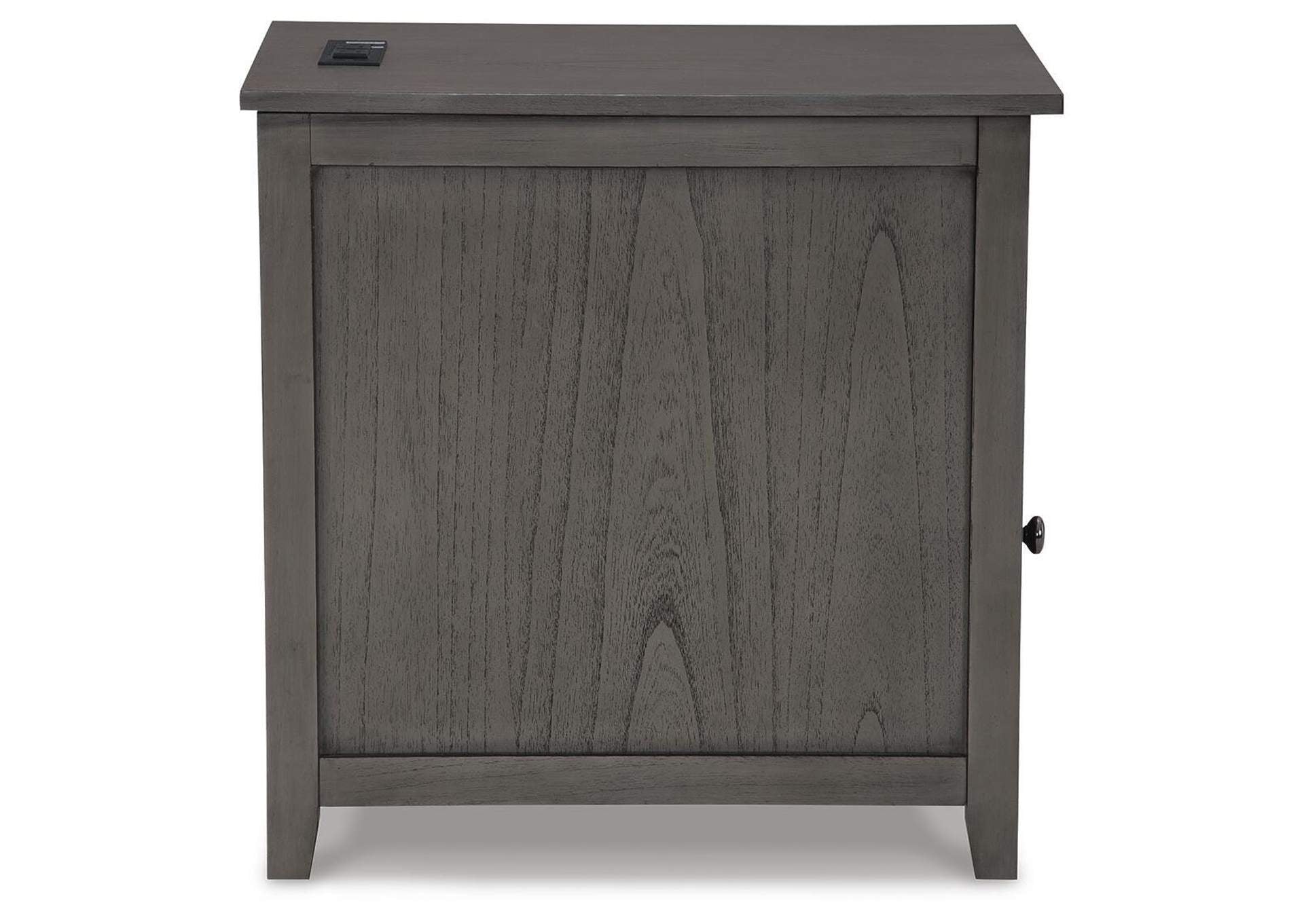 Treytown Chairside End Table side view
