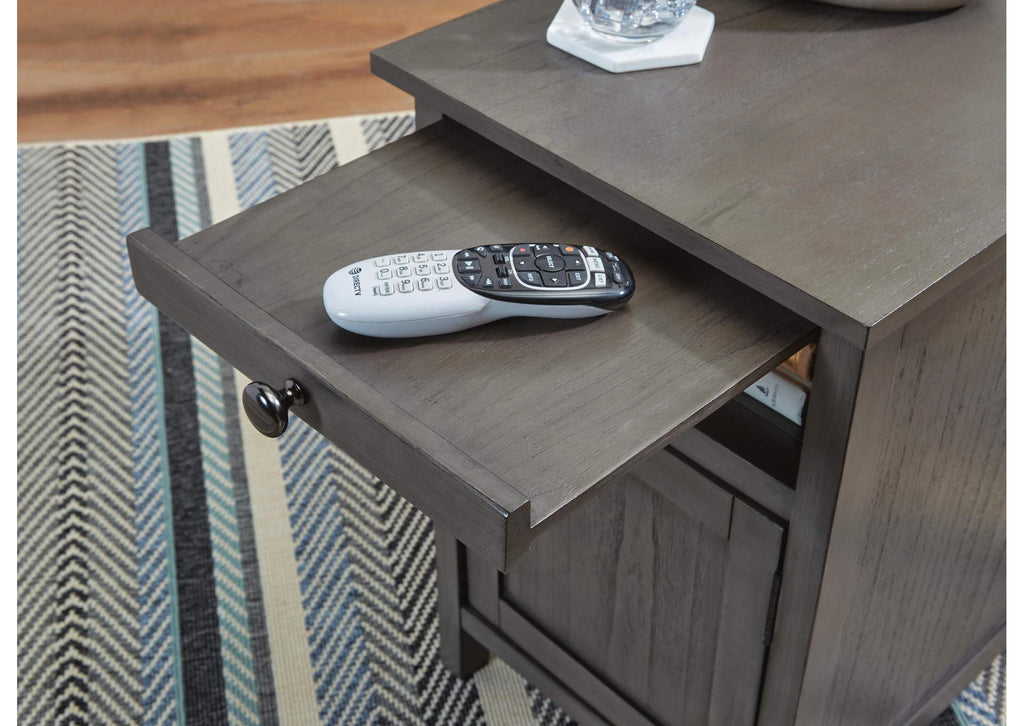 Treytown Chairside End Table detail