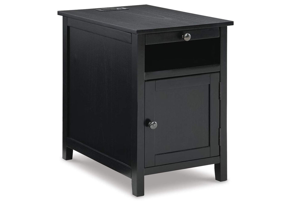 Treytown Chairside End Table angled view