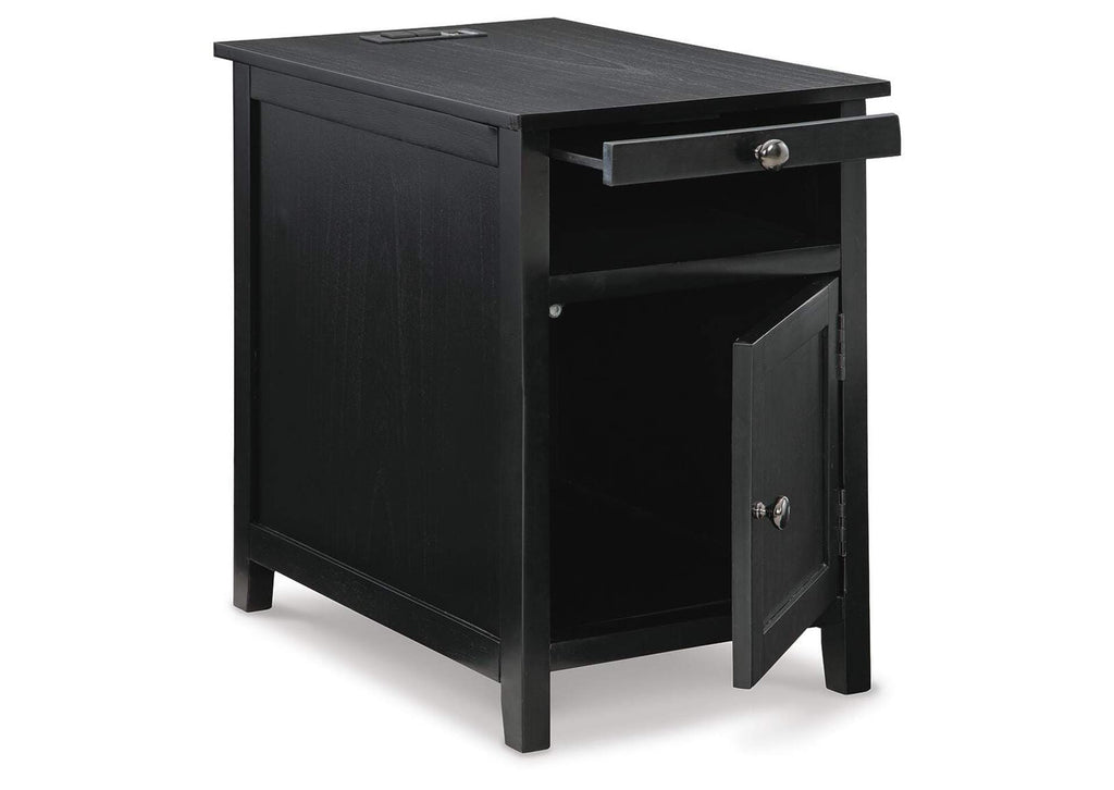 Treytown Chairside End Table angled view