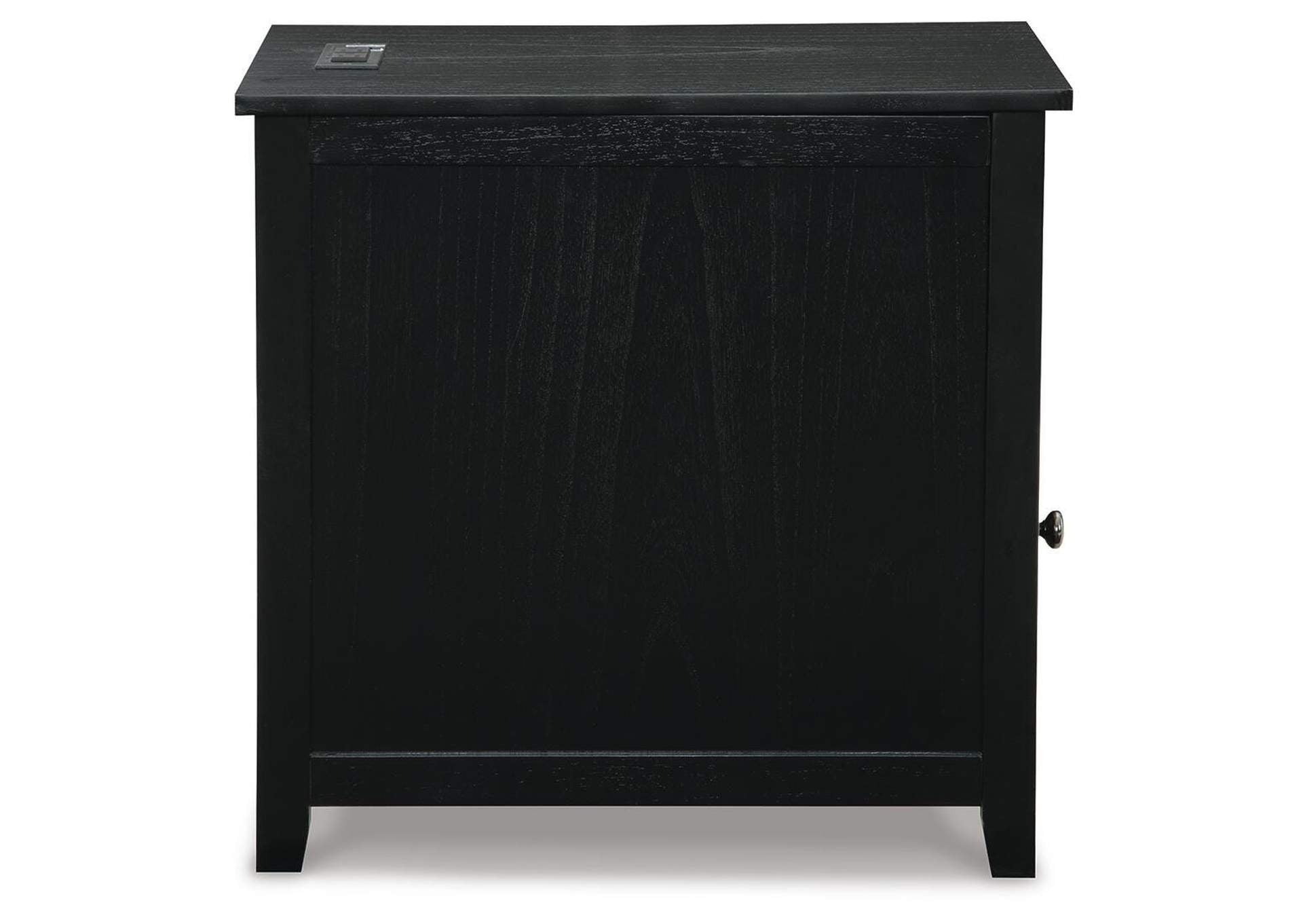 Treytown Chairside End Table side view