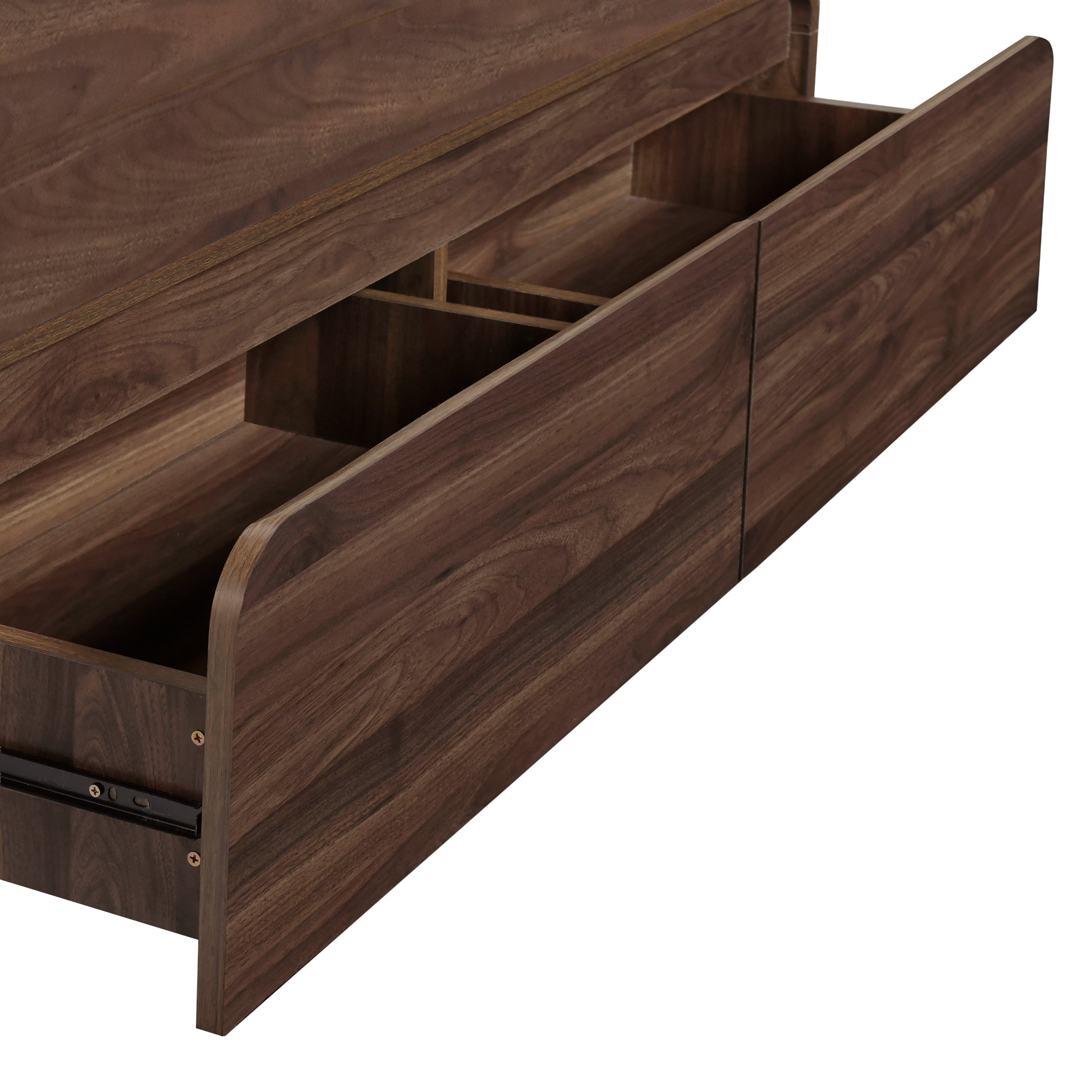 Mara Cocktail Table-Walnut