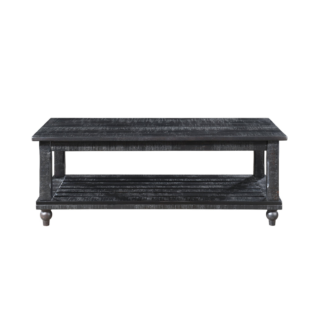 Cade 3 Piece Occasional Set- 1 Coffee & 2 End Tables - Black