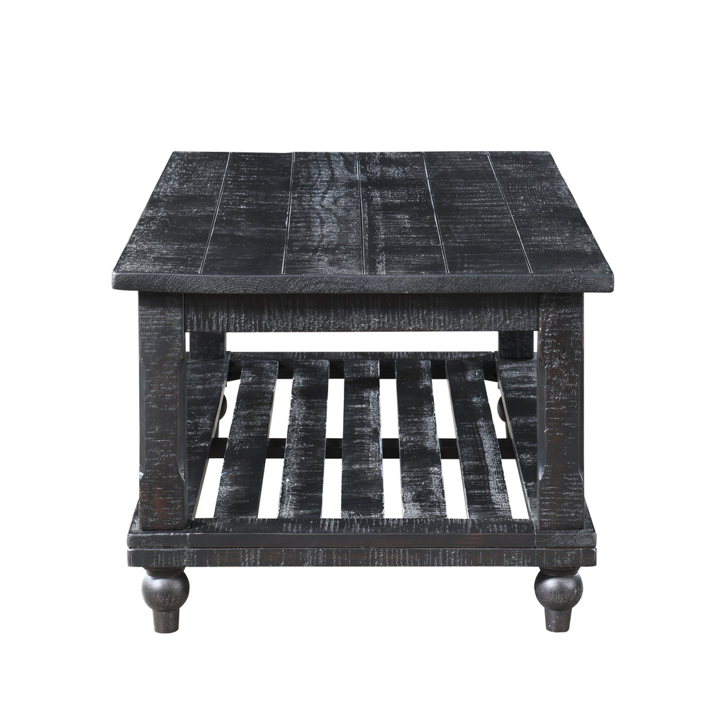Cade 3 Piece Occasional Set- 1 Coffee & 2 End Tables - Black