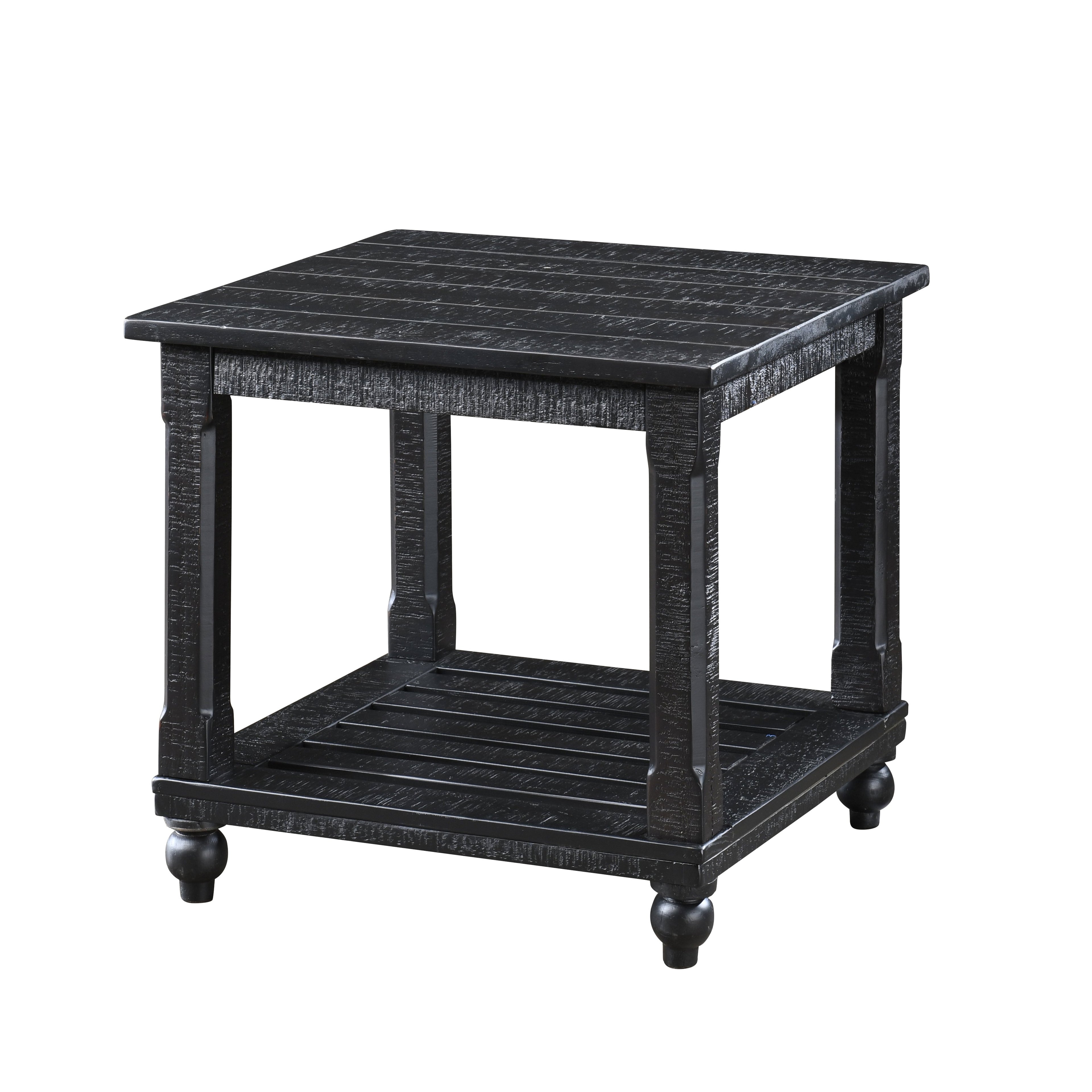 Cade 3 Piece Occasional Set- 1 Coffee & 2 End Tables - Black