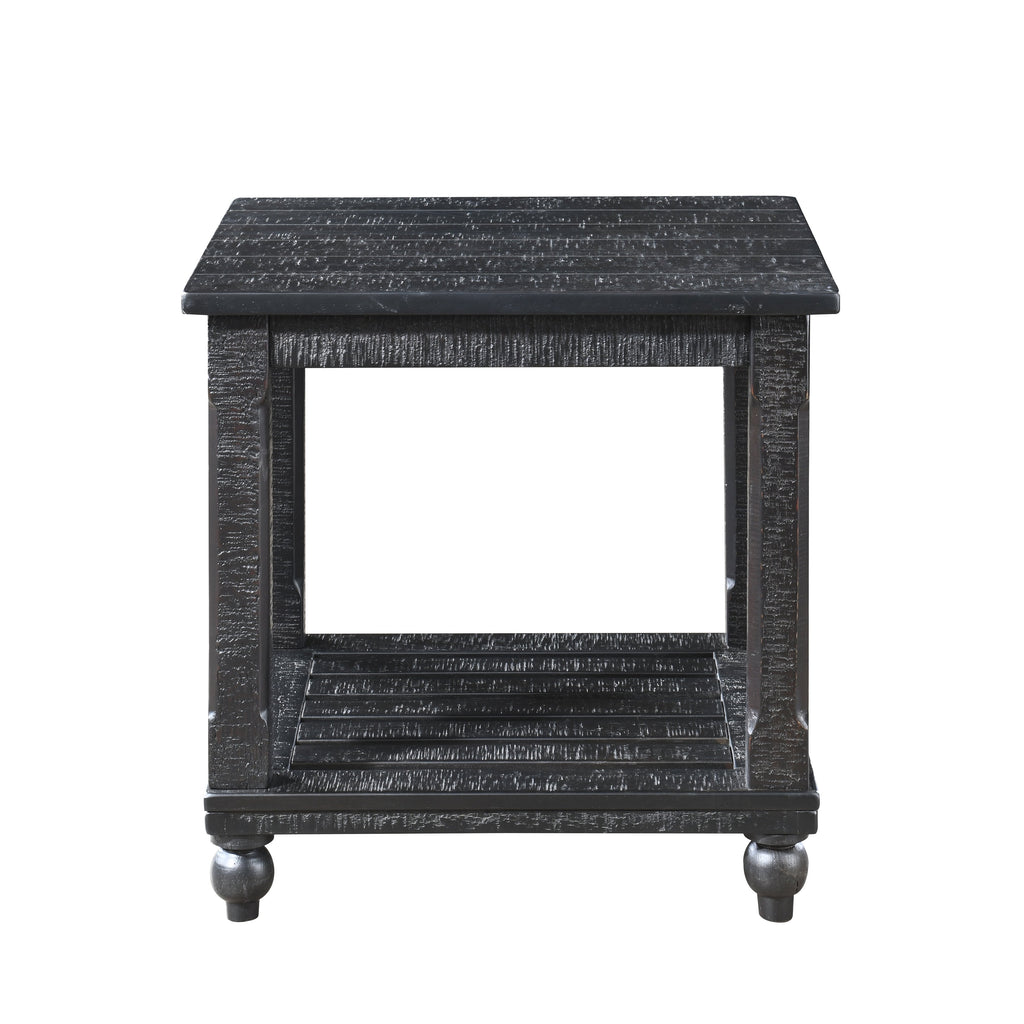 Cade 3 Piece Occasional Set- 1 Coffee & 2 End Tables - Black