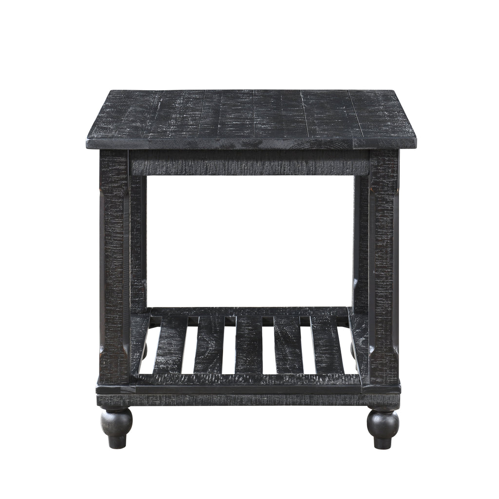 Cade 3 Piece Occasional Set- 1 Coffee & 2 End Tables - Black