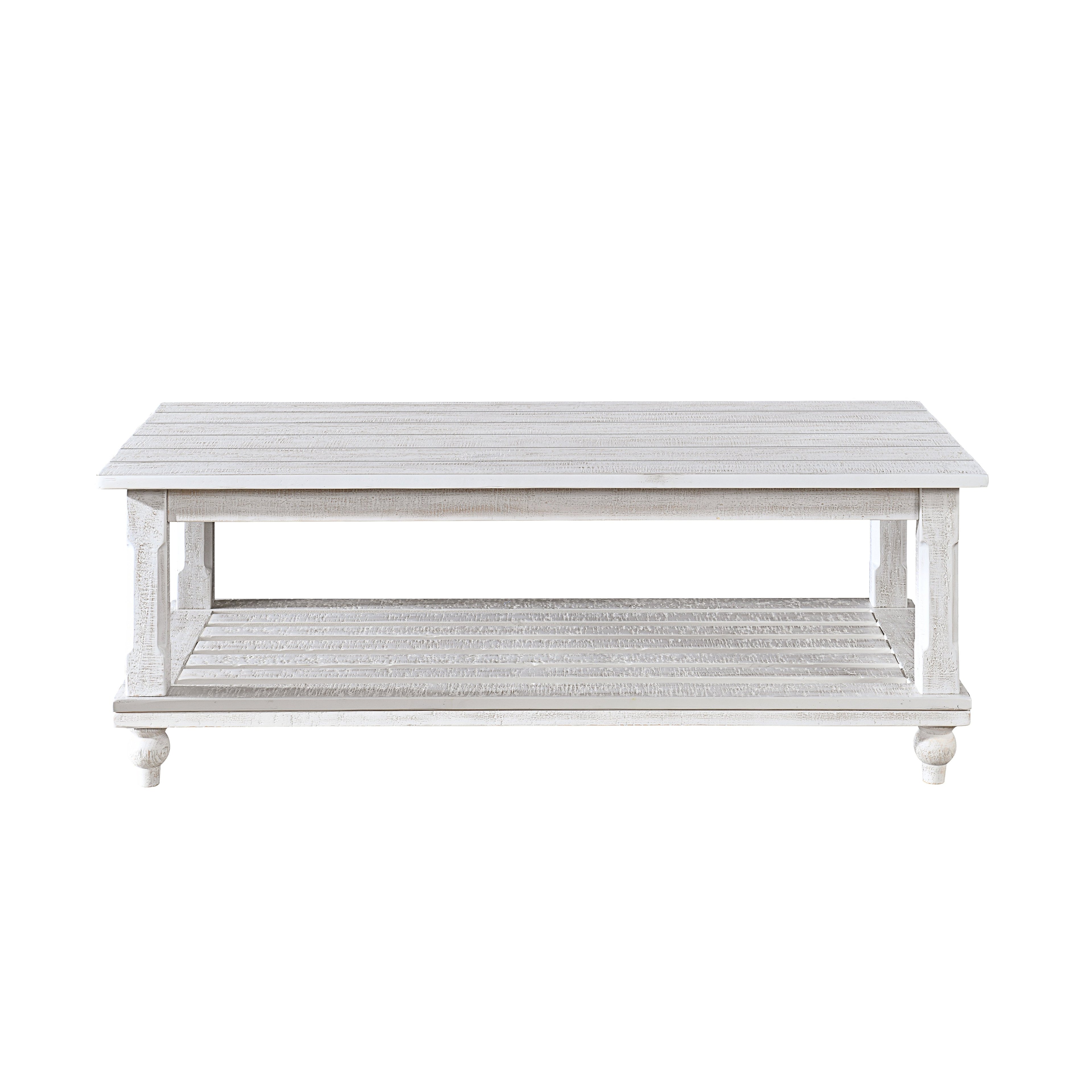Cade 3 Piece Occasional Set- 1 Coffee & 2 End Tables - White