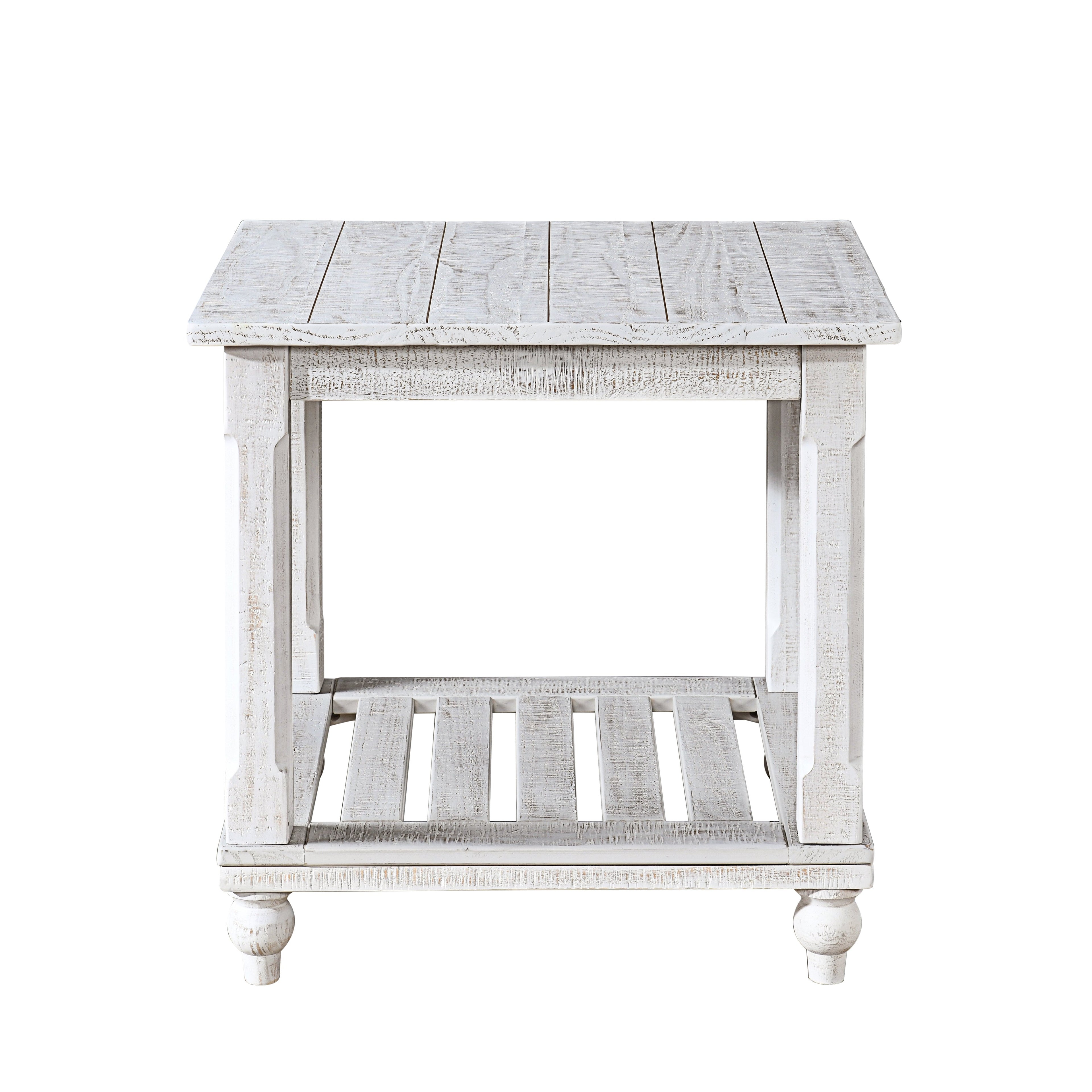 Cade 3 Piece Occasional Set- 1 Coffee & 2 End Tables - White
