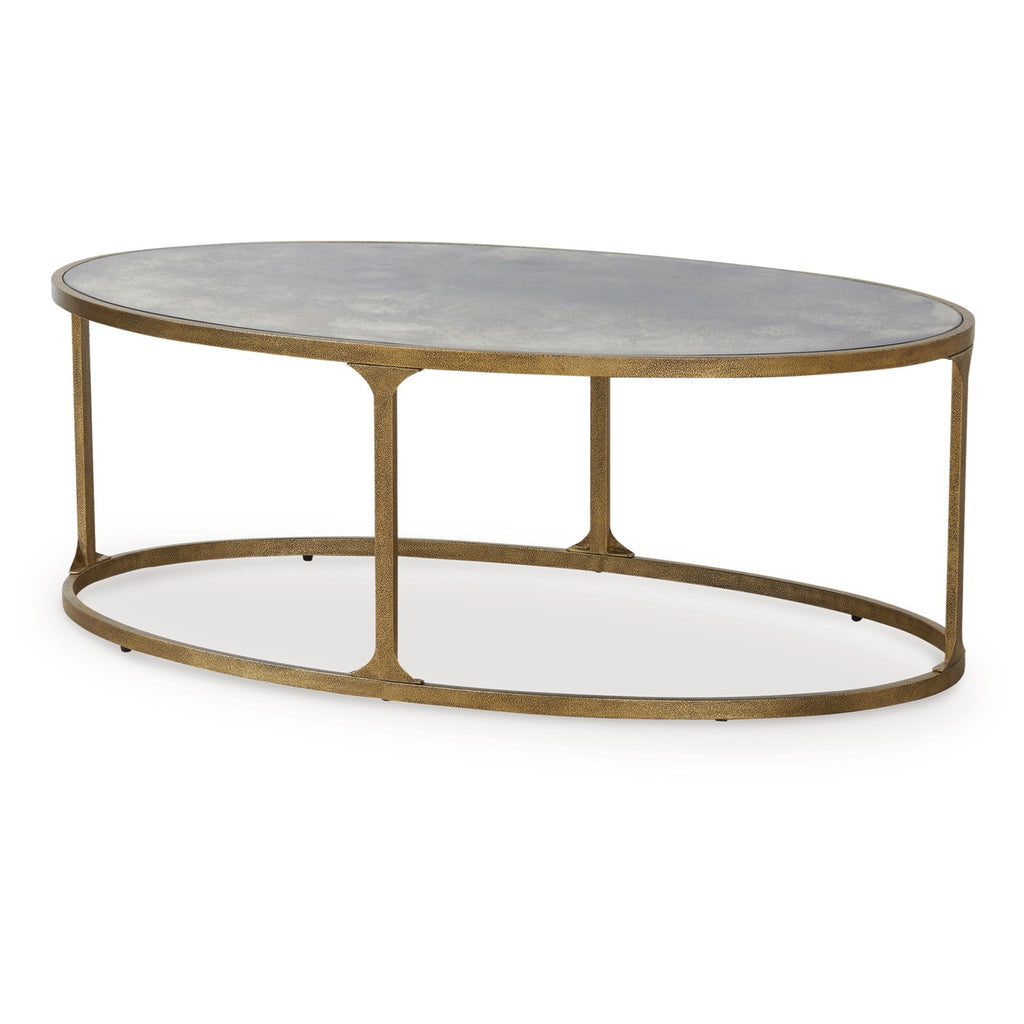 Korajane Coffee Table in Antique Gold, official view 2