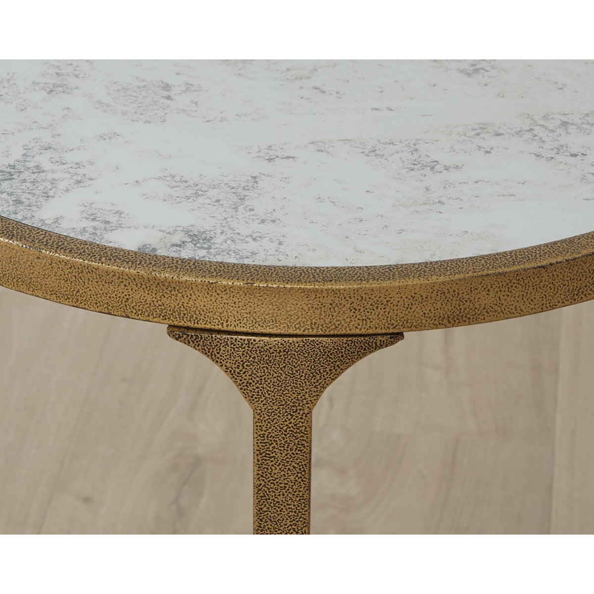 Korajane End Table in Antique Gold, official view 5