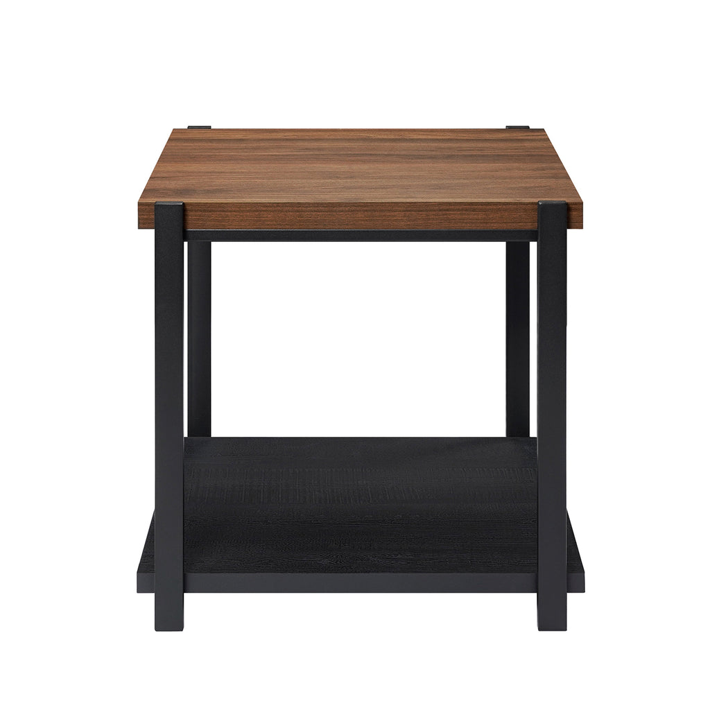 Linea 3 Pc Occasional Set- 1 Coffee & 2 End Tables-Brown