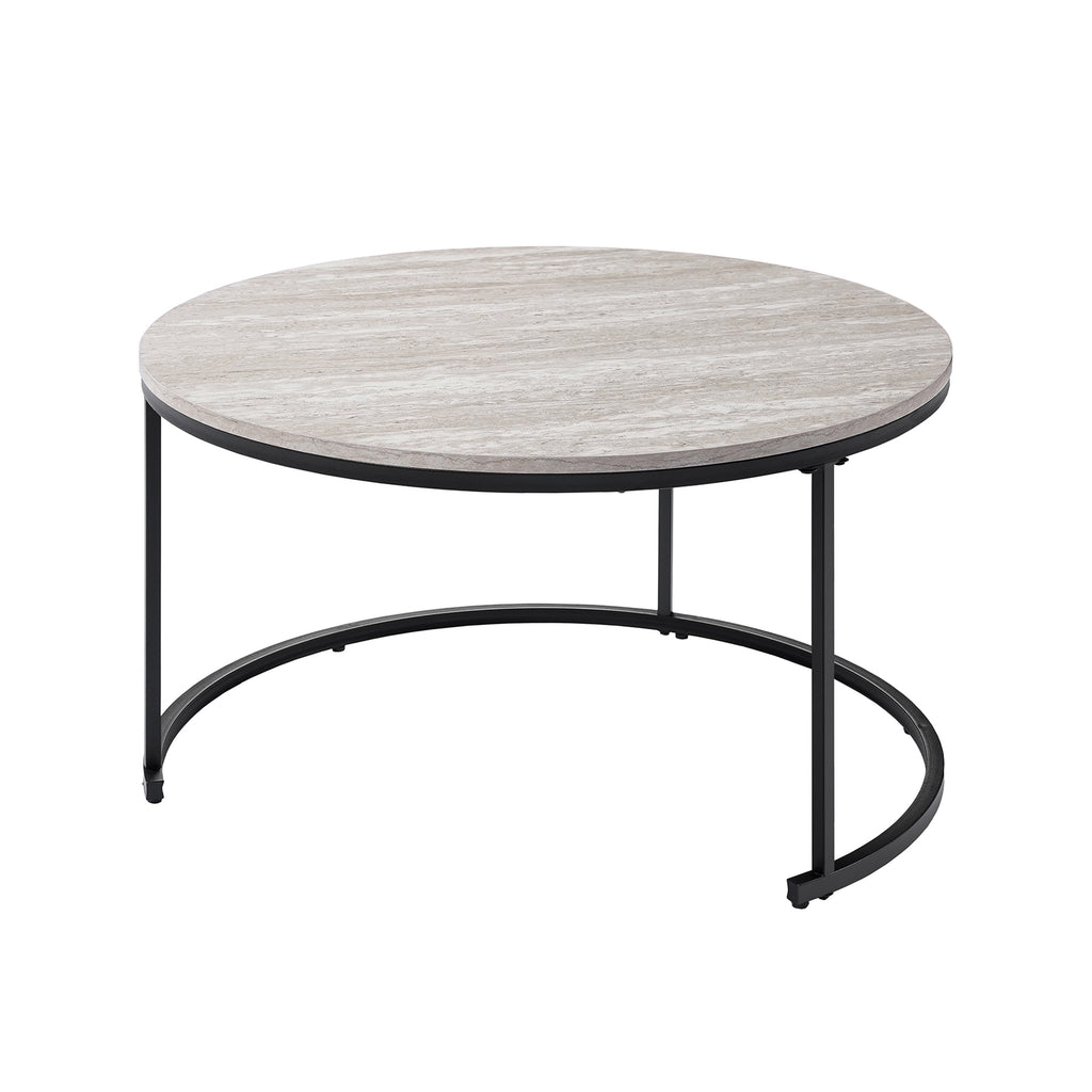 Forma 4 Pc Occasional Set- 1 Coffee, 1 Lg End & Stool, 1 Sml