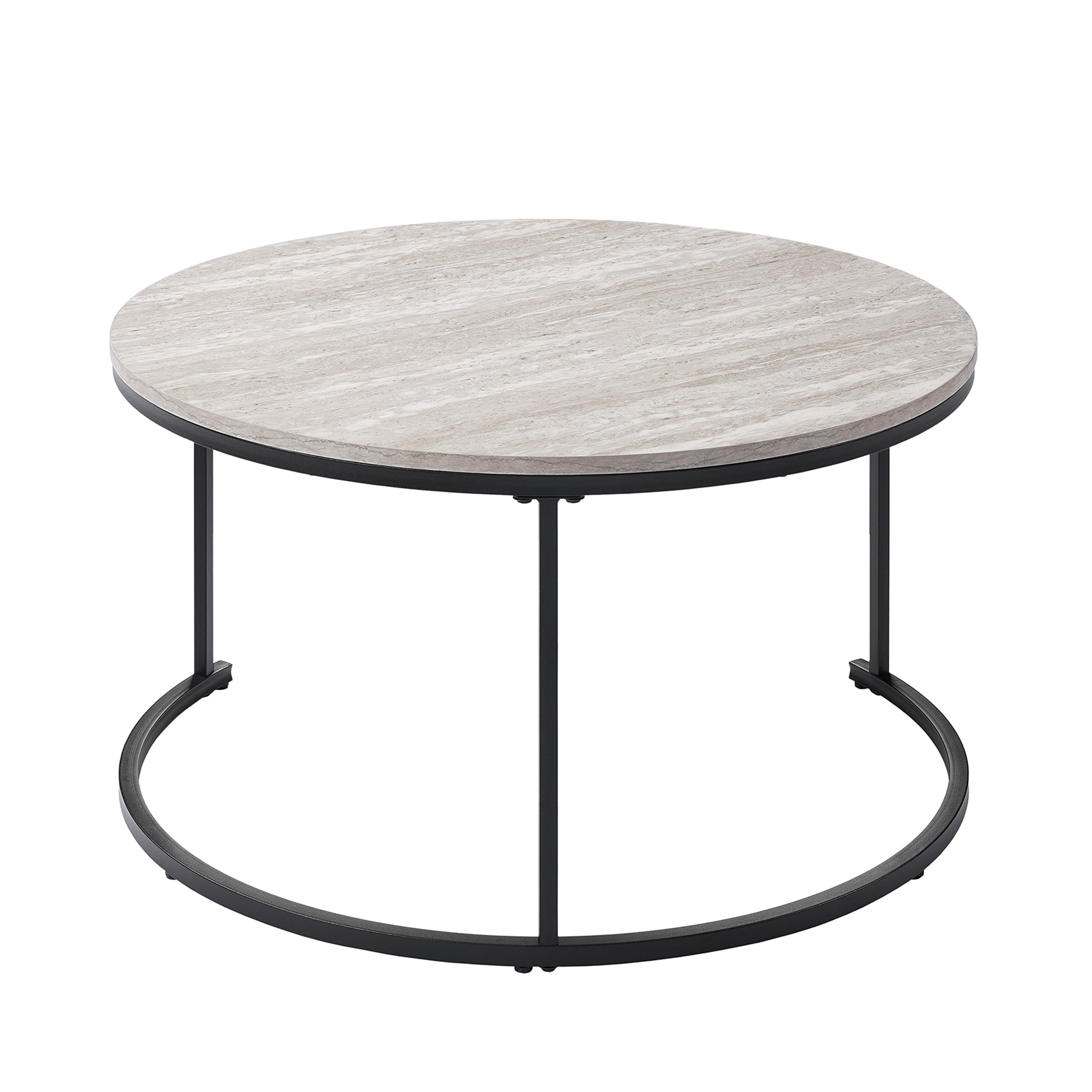 Forma 4 Pc Occasional Set- 1 Coffee, 1 Lg End & Stool, 1 Sml