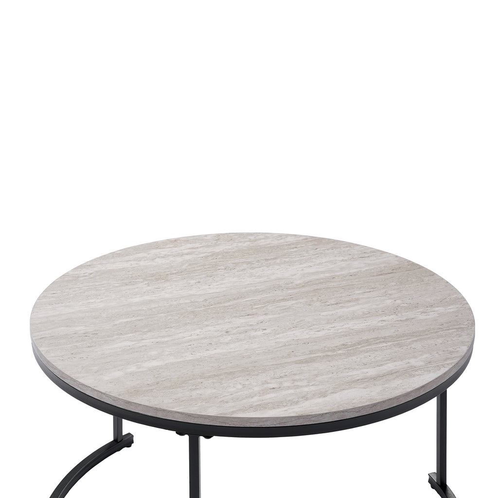 Forma 4 Pc Occasional Set- 1 Coffee, 1 Lg End & Stool, 1 Sml