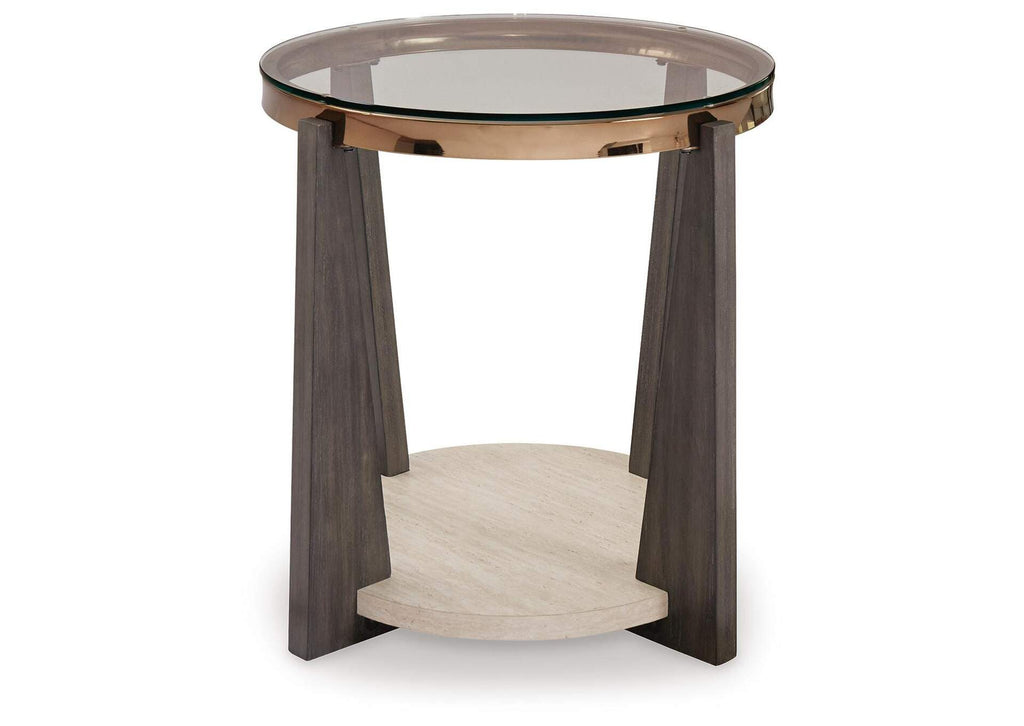 Frazwa Coffee Table with 2 End Tables front view
