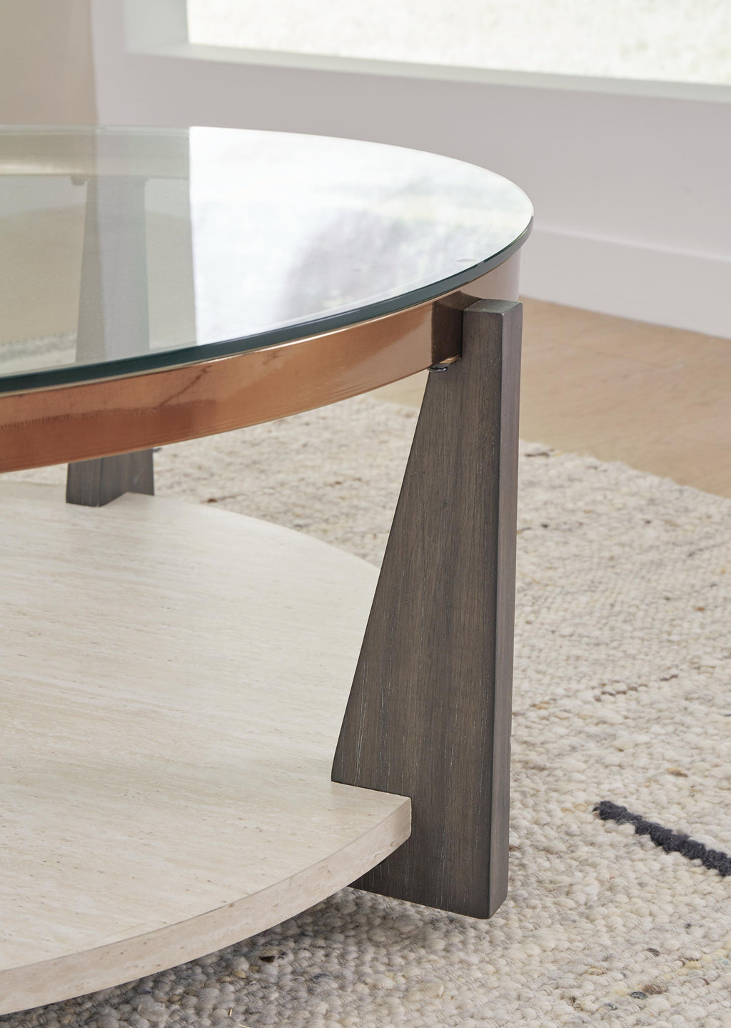 Frazwa Coffee Table in Multi, detail view