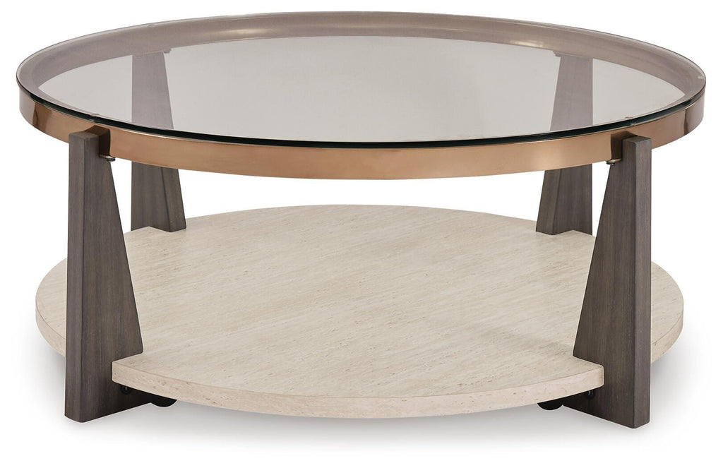 Frazwa Coffee Table in Multi, front view