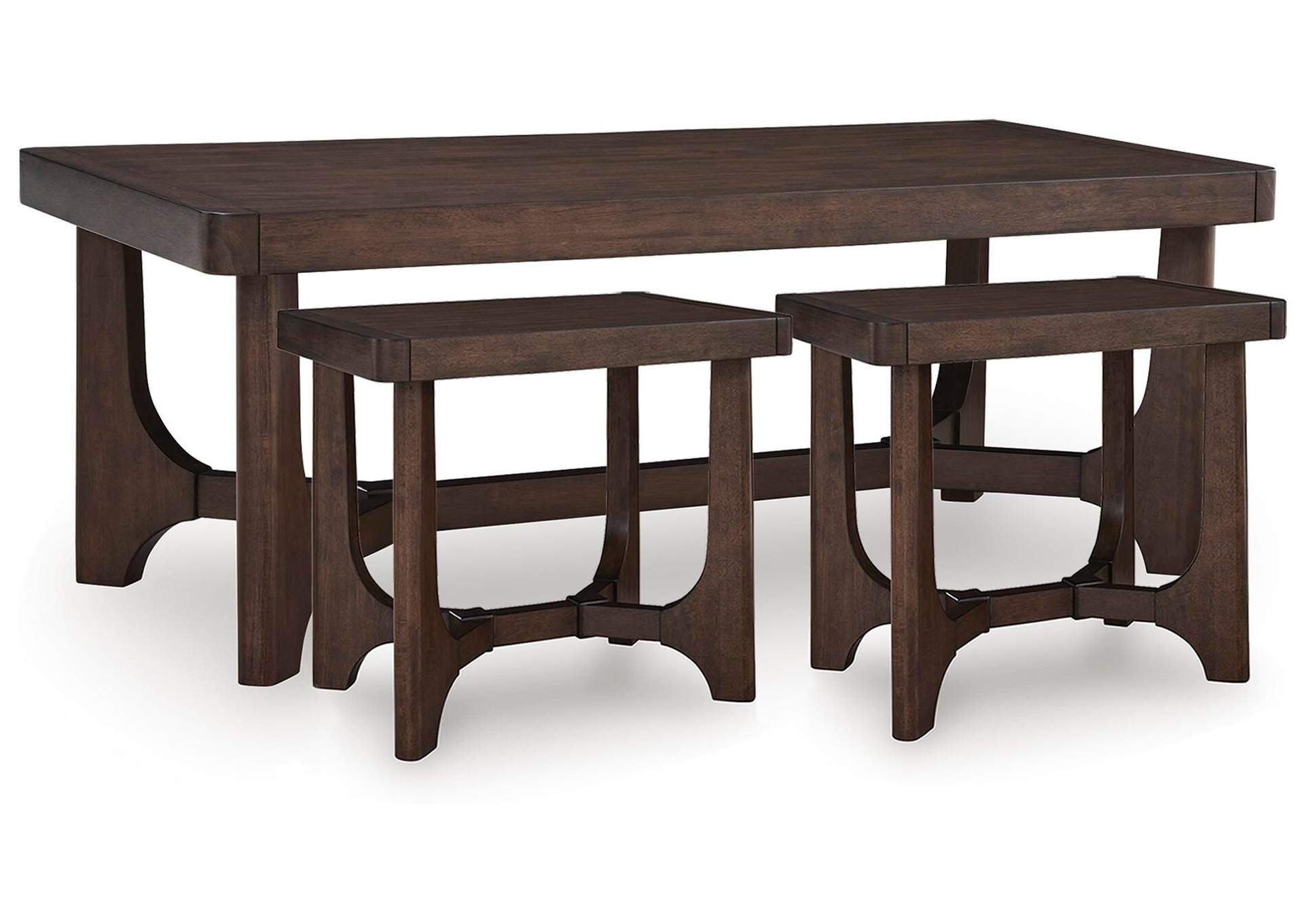 Korestone Coffee Table with 2 End Tables