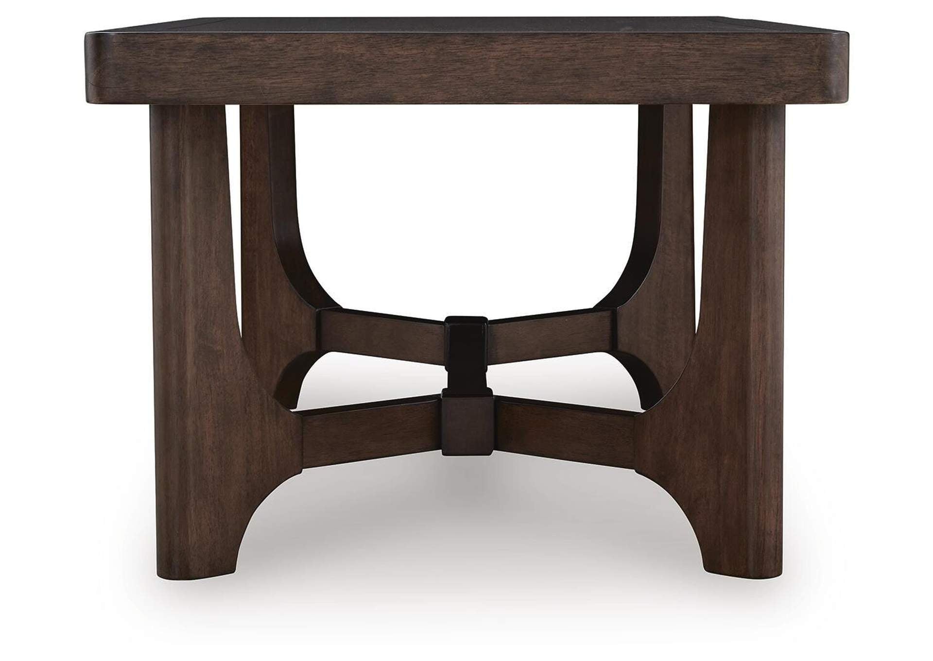 Korestone Coffee Table with 2 End Tables side view