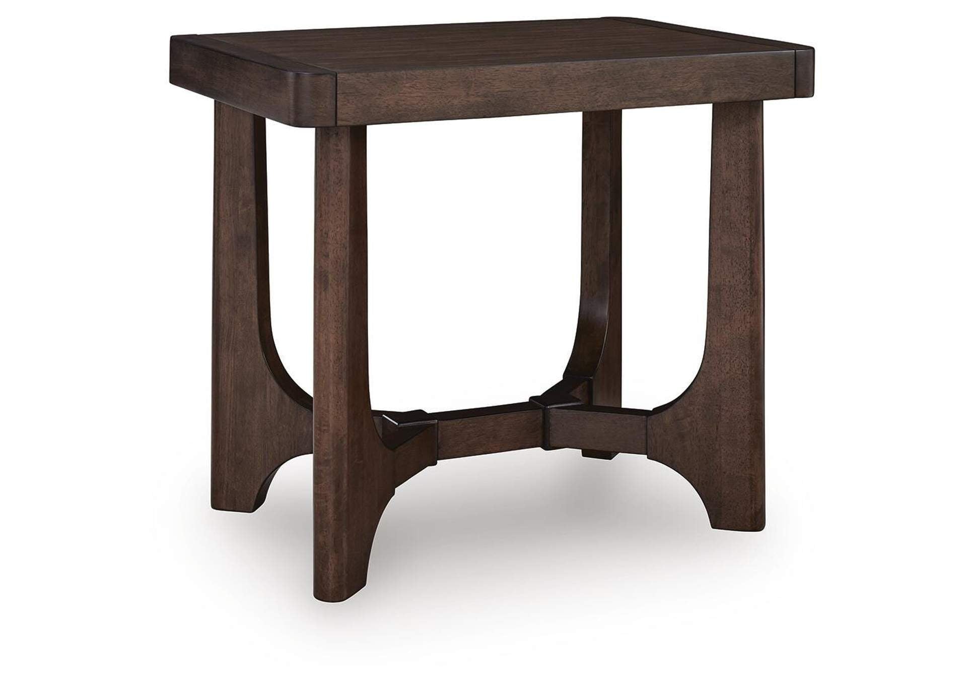 Korestone Coffee Table with 2 End Tables angled view