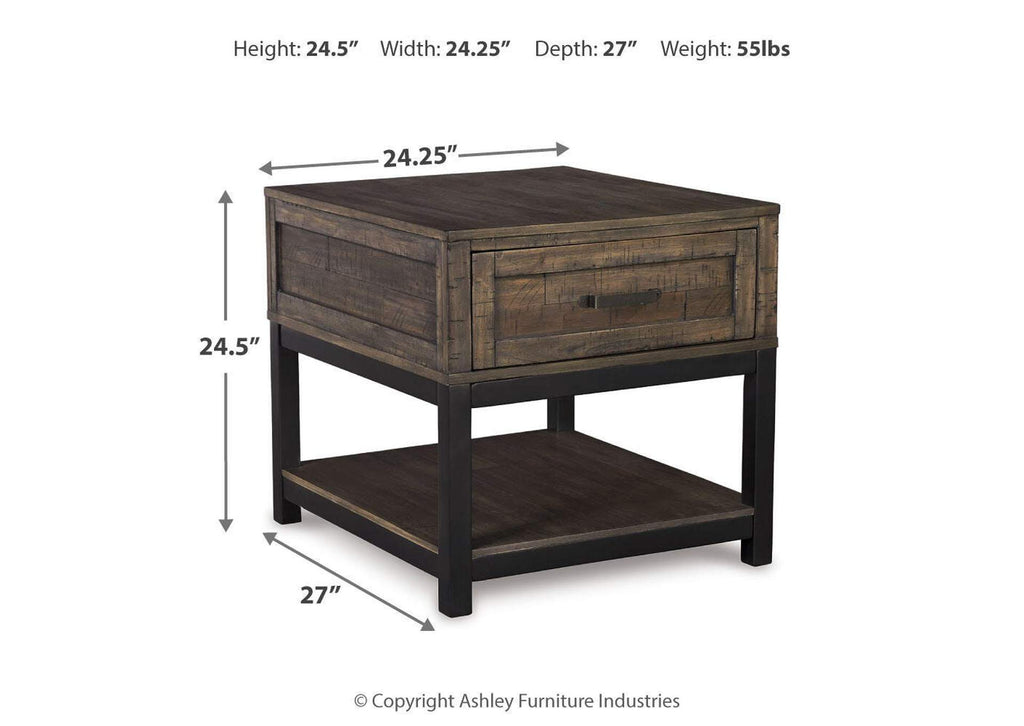 Johurst 2 End Tables dimensions