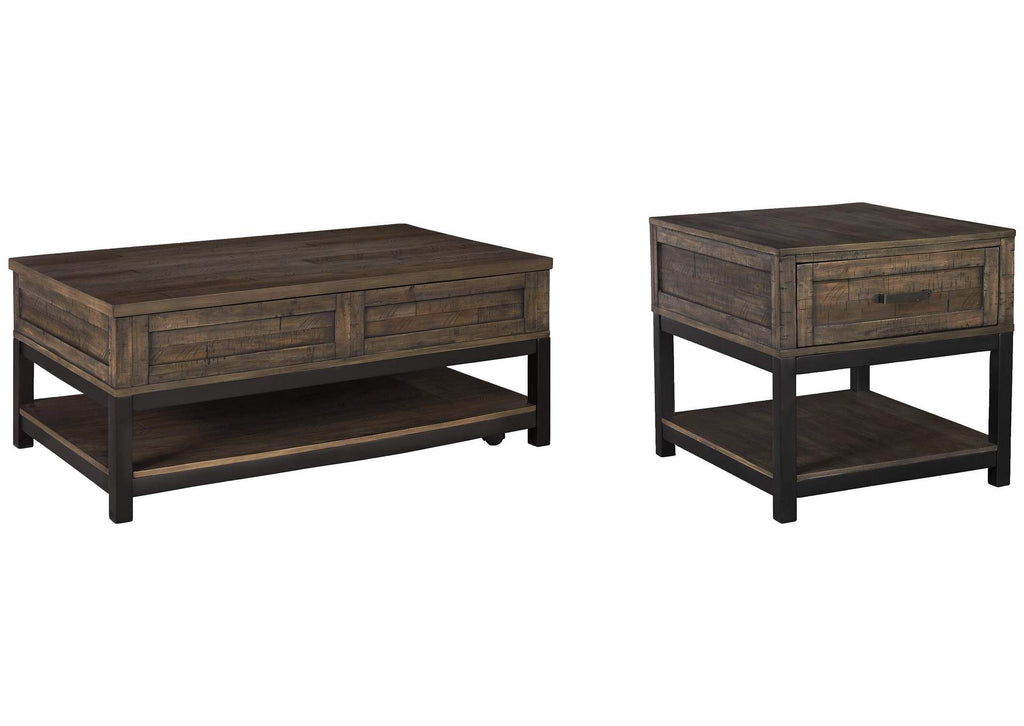 Johurst Coffee Table with 1 End Table