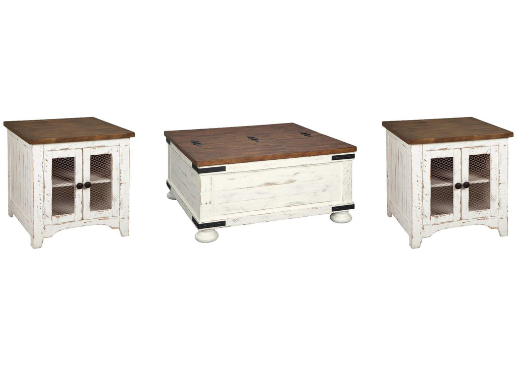 Wystfield Coffee Table with 2 End Tables