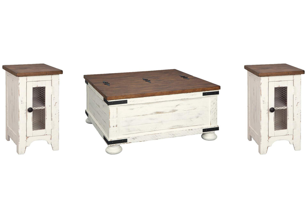 Wystfield Coffee Table with 2 End Tables