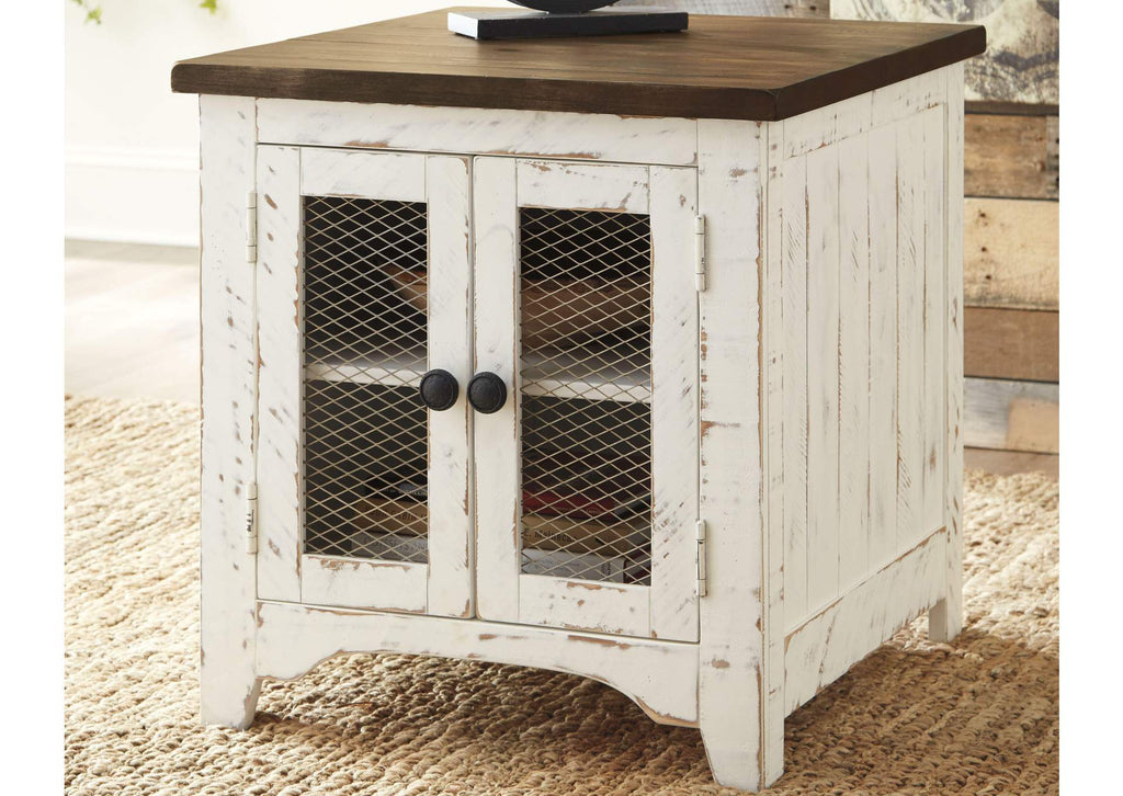 Wystfield Coffee Table with 1 End Table room view