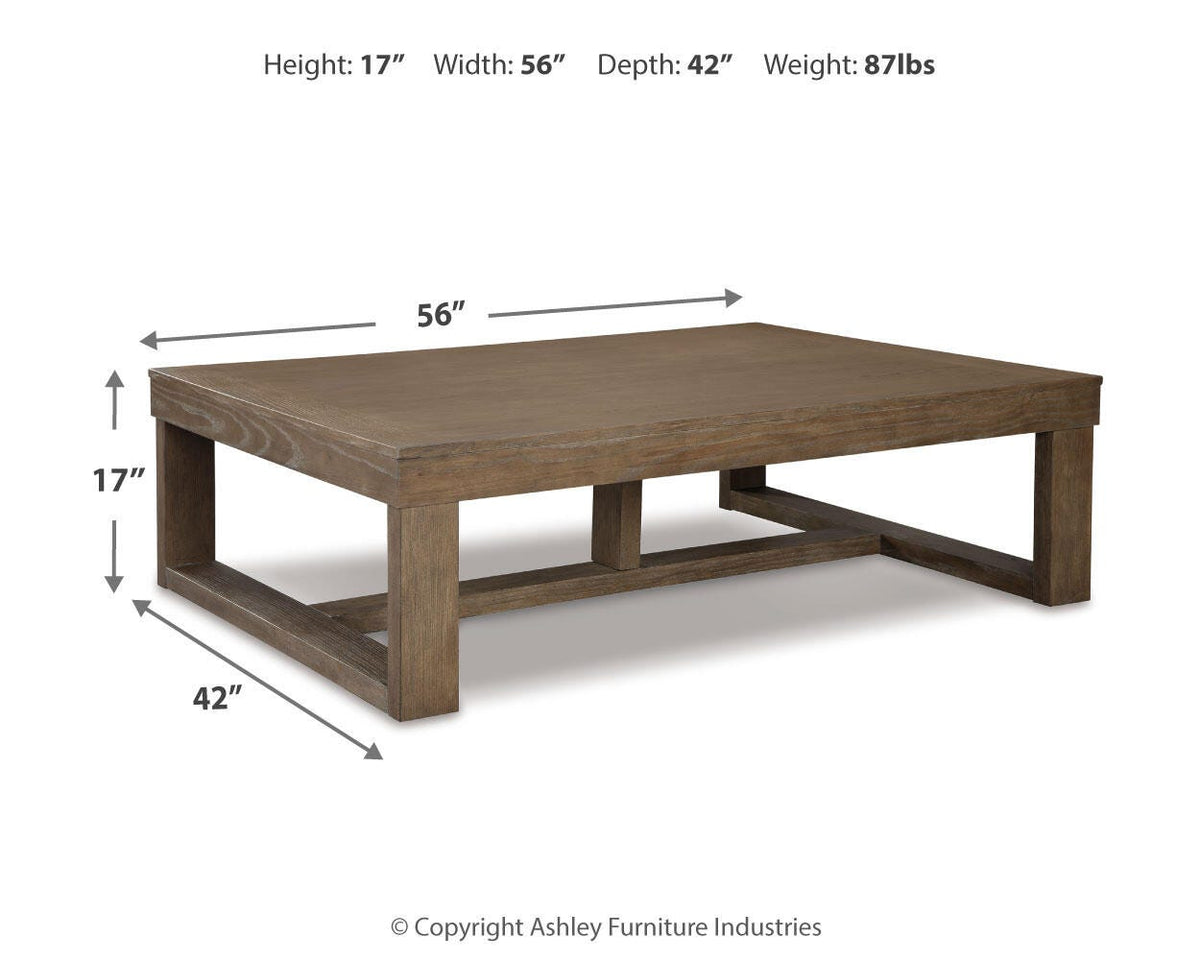 Cariton Coffee Table in Gray, alternate view 5