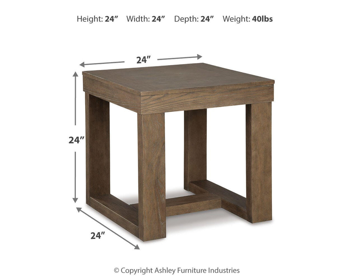 Cariton End Table in Gray, alternate view 5