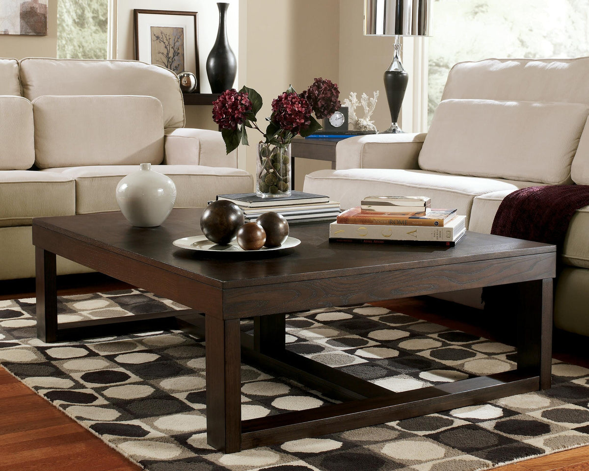 Watson Coffee Table in Dark Brown, alternate view 2