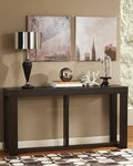 Watson Sofa/Console Table in Dark Brown