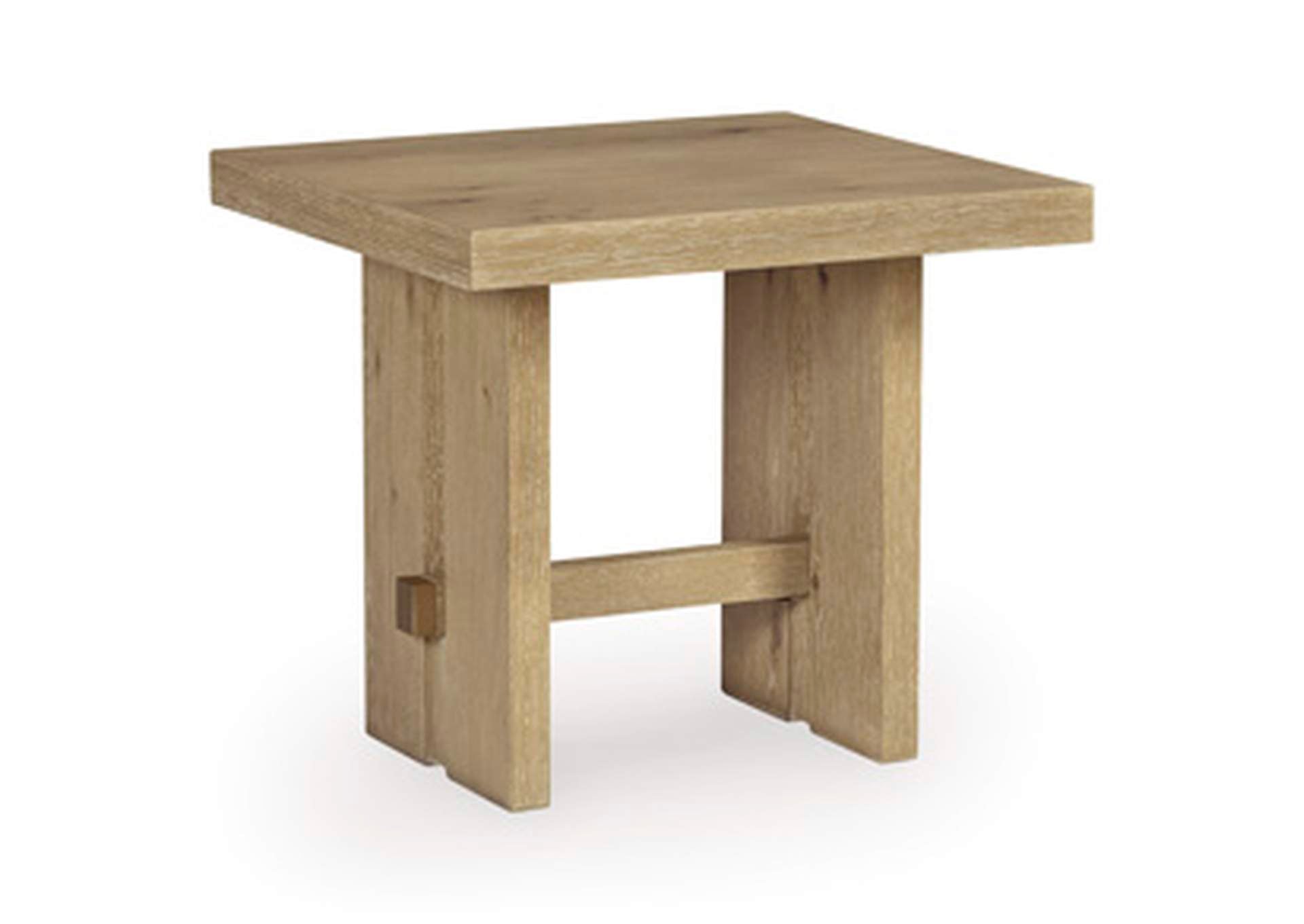 Crendlin End Table angled view