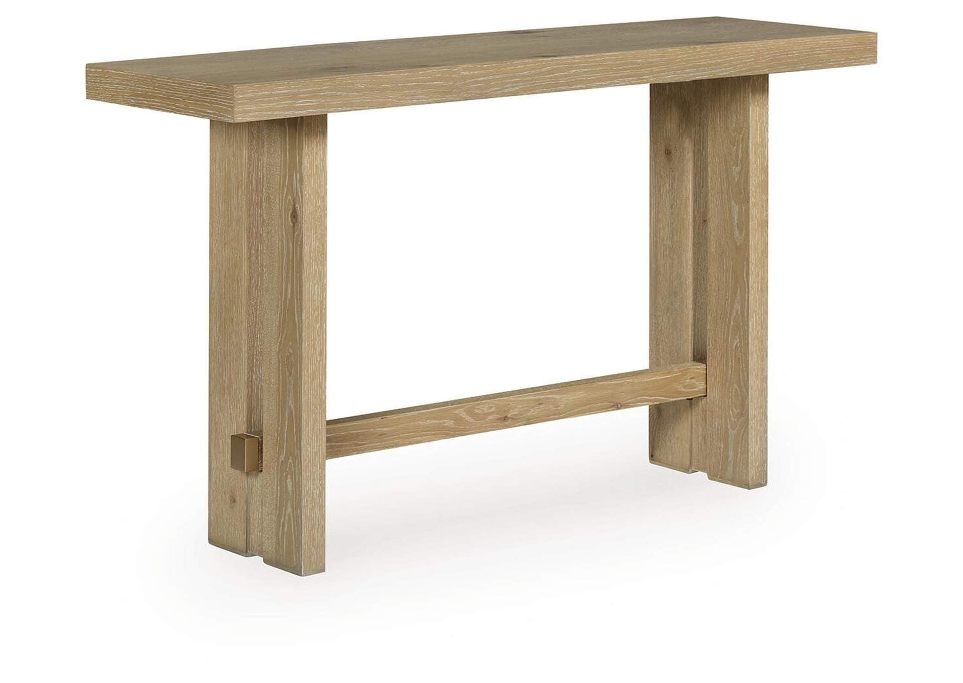 Crendlin Sofa Table angled view