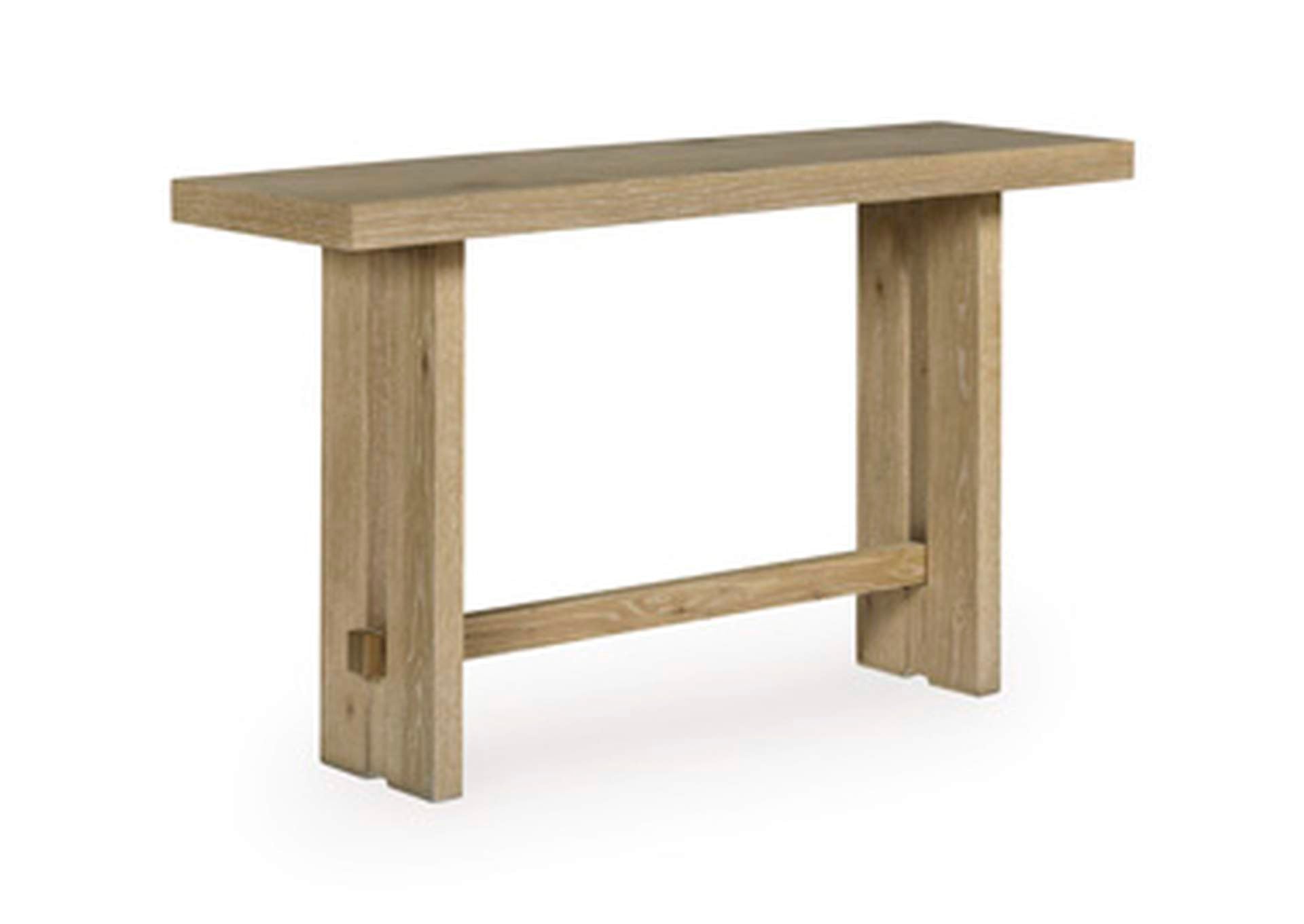 Crendlin Sofa Table angled view