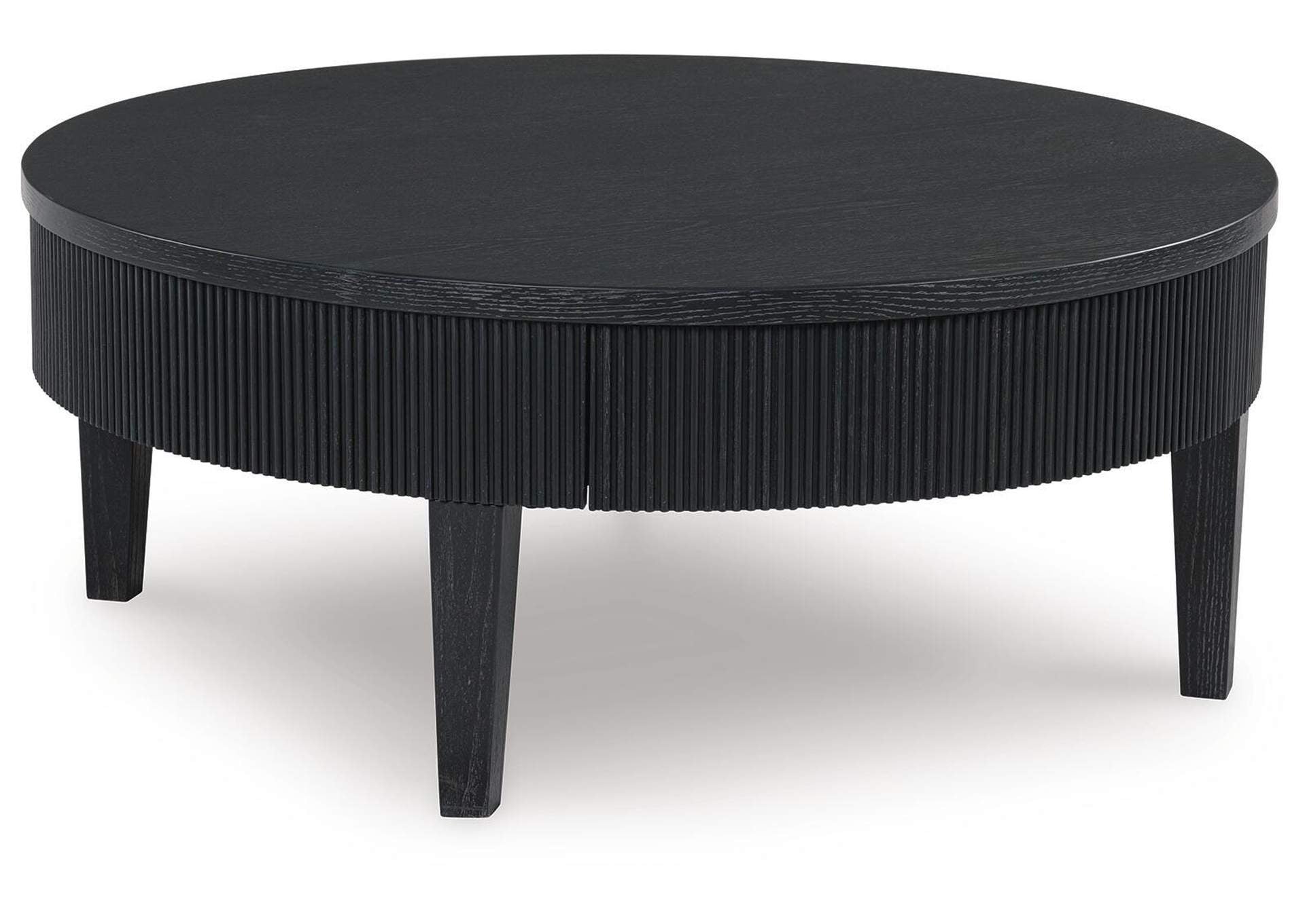 Marstream Coffee Table with 1 End Table angled view