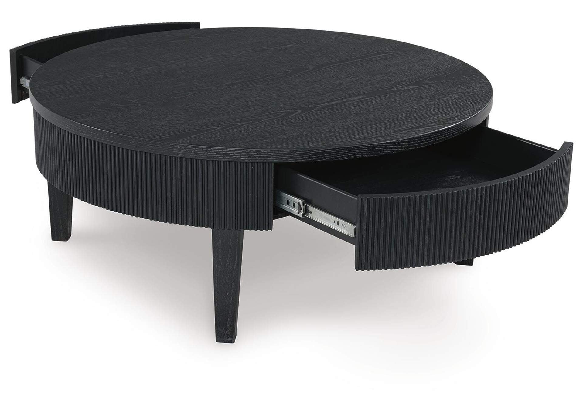 Marstream Coffee Table with 2 End Tables angled view