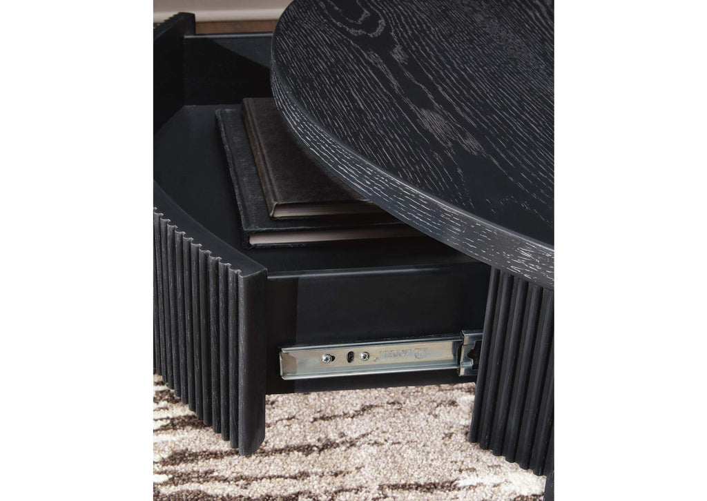 Marstream Coffee Table with 2 End Tables detail